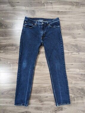 Levi's 511 Jeans W34 L30 Dark Blue Wash